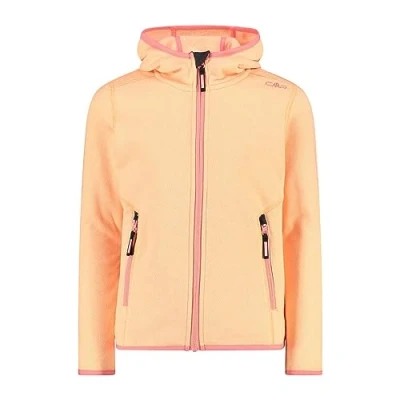 Immagine di CMP, Giacca Kid G con cappuccio fisso, Melone Pesca Bianco, 164