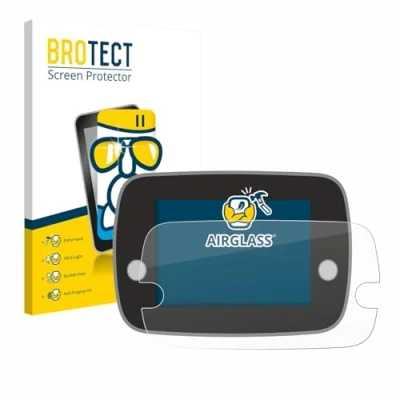 Immagine di brotect Pellicola Protettiva Vetro per Fiat 500 Series 8 2020 Uconnect 7&quot; Protezione Schermo [Durezza Estrema 9H, Chiaro]