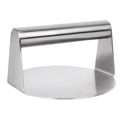 Immagine di Mallez Smash Burger Pressa, 14 cm Pressa per Hamburger in Acciaio Inox 304 Alimenti, Resistente Smasher Piastra Piatta Griglia, Bistecche, Panini, Barbecue