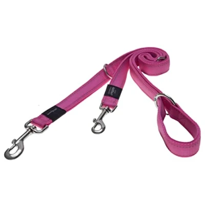 Immagine di Rogz Utility Guinzaglio multiuso, 20 mm x 1,8 m, grande, colore: Rosa