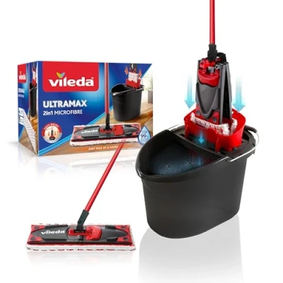 Immagine di VILEDA Ultramax Mop Set, Red, Black, Standard