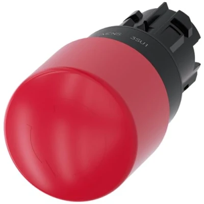 Immagine di Siemens 3SU1000 1GB20 0AA0 Pulsante di arresto emergenza a fungo IP66, IP67, IP69K 1 pz.