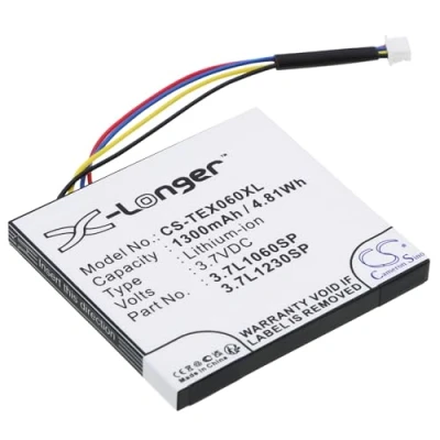 Immagine di CS TEX060XL Batterie 1300mAh Compatibile con [Texas Instruments] N2/AC/2L1/A, TI 84 C Silver, Plus Silver Edition, Nspire CAS Touchpad, CX, CX CAS, Touchpad su