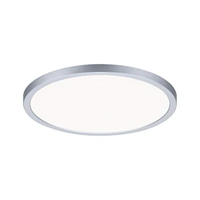 Immagine di Paulmann 93058 Pannello LED Lampada da Incasso Areo VariFit IP44 dimmerabile su 3 Livelli 230mm Tondo 1x16 Watt Cromo Opaco plastica 4000 K 16 W, Chrome Matt, 1500lm