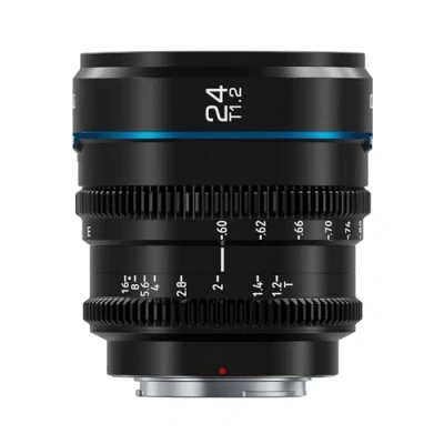 Immagine di SIRUI Night Walker obiettivo Cine T1.2 da 24 mm, con messa a fuoco manuale ad ampia apertura (MS24L B, attacco L, nero)
