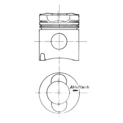 Immagine di KOLBENSCHMIDT 90669961 Kit riparazione, Pistone / Canna cilindro
