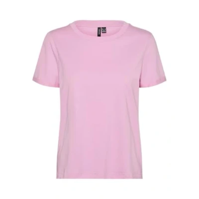 Immagine di Vero Moda Vmpaula Tshirt basic, Donna, Taglia: XS, Bonbon