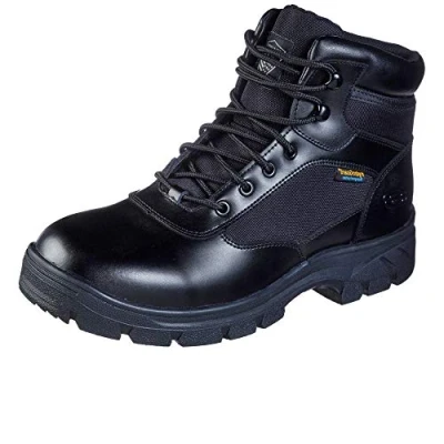 Immagine di Skechers Wascana Stivaletti stringati, Uomo, Taglia: 40, Black Pelle e tessuto