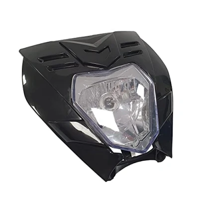 Immagine di one by CAMAMOTO Maschera Faro Enduro Omologato con Parabola Regolabile Cross Motard Modello Felix Nero