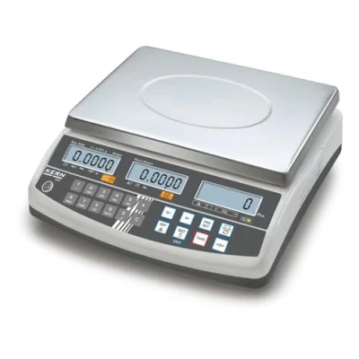 Immagine di Bilancia di conteggio professionale con 100 scomparti per articoli e interfaccia secondaria [Kern CFS 15K0.2] precisione fino a 0,2 g, portata max. 15 kg