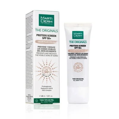 Immagine di MARTIDERM PROTEOS SCREEN SPF50+ Crema Fluida colorata 40ML