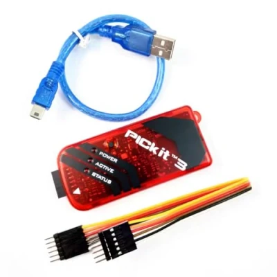 Immagine di DollaTek Pickit3 PICKIT 3 Programmatore disconnesso microcontrollore Simulazione Chip PIC