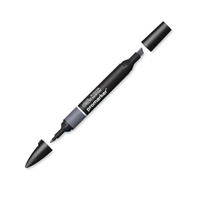 Immagine di Winsor &amp; Newton 0203259 Pennarello a Doppia Punta , Grigio (Ice Grey 5), 3.5x19.5x1.4 cm