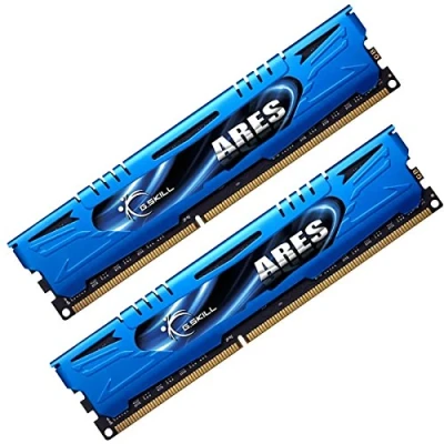 Immagine di G SKILL Memoria PC ARES 2 x 4 GB DDR3 1600 PC3 12800 CL9 (F3 1600C9D 8GAB)
