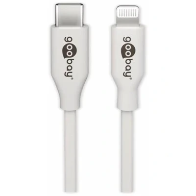 Immagine di Goobay Apple iPad/iPhone/iPod Cavo di collegamento [1x Spina USB C® 1x Dock Lightning Apple] 1 m Bianco
