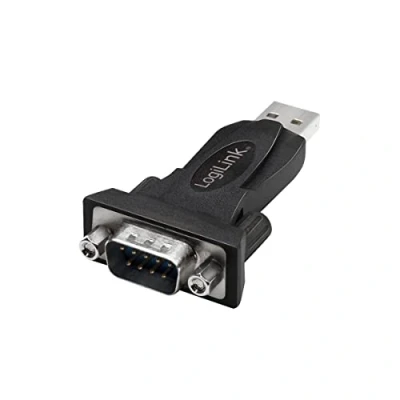 Immagine di LogiLink Seriale Adattatore [1x Spina A USB 2.0 1x RS232] Nero