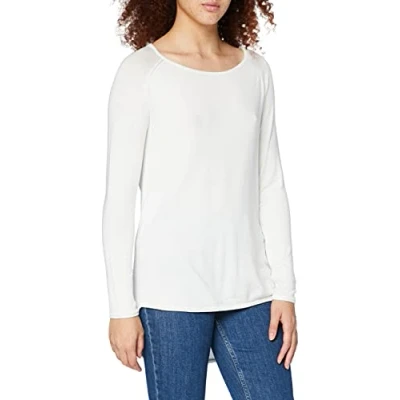 Immagine di Only Onlmila Lacy L/S Long Pullover Knt Noos Felpa, Bianco (Cloud Dancer), S Donna