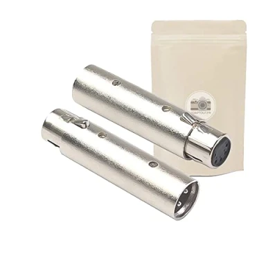 Immagine di Adaptout 2x Adattatore da DMX XLR 5 pin poli femmina a 3 maschio marca francese