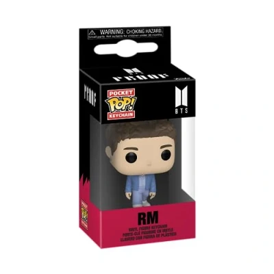 Immagine di Funko Pop! Keychain: BTS RM Mini Figura in Vinile da Collezione Novità Portachiavi Riempitivi per Calze Idea Regalo Merchandising Ufficiale Music Fans Minifigure