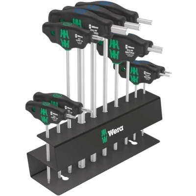 Immagine di Wera Bicycle Set 6 Kit cacciaviti 10 parti TORX, Brugola interna
