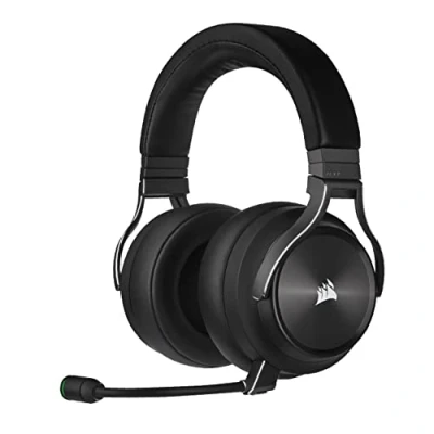 Immagine di CORSAIR VIRTUOSO RGB WIRELESS XT Cuffie da Gioco Multipiattaforma con Bluetooth Dolby Atmos Microfono Omnidirezionale Compatibili iCUE PC, Mac, PS5, PS4, Nintendo Switch, Mobile Ardesia