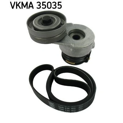 Immagine di SKF VKMA 35035 Kit cinghie Poly V OPEL: Astra H Caravan, Corsa C Hatchback, Hatchback
