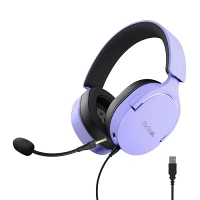 Immagine di TRUST GXT490P FAYZO 7.1 USB HEADSET PURPL