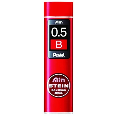 Immagine di PENTEL Set di 3 astucci da 40 mine 0,5 mm AIN STEIN C275 durezza B