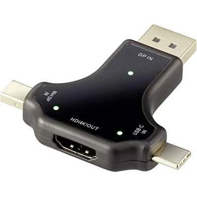 Immagine di Renkforce RF 3846634 Adattatore DisplayPort/HDMI [1 connettore DisplayPort, Mini
