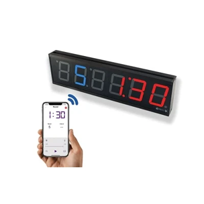 Immagine di GymNext Flex Timer Edizione Casa Orologio da Parete LED Digitale Controllo dal Bluetooth tramite l’app