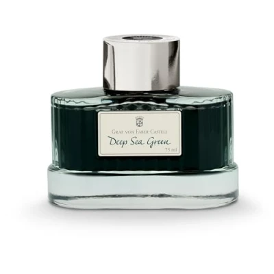 Immagine di Graf Von Faber Castell Boccetta Di Inchiostro 75 Ml Verde Oceano