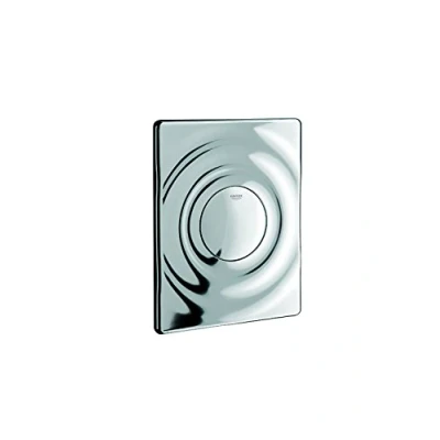 Immagine di GROHE, Pulsante di azionamento sciacquone, verticale e orizzontale, in metallo cromato, 38574000