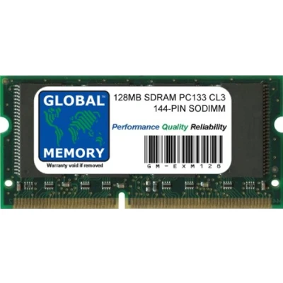 Immagine di Memoria RAM 128 MB PC133 133 MHz 144 pin SDRAM SODIMM compatibile con campionatori AKAI MPC500 / MPC1000 MPC2500 (EXM128)