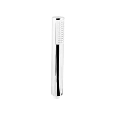 Immagine di Aquae TECB3400 Doccia Alzano Monogetto con Funzione Anti Calcare, Filetto Raccordo 1/2&quot;, Colore Cromato Bianco