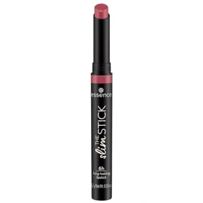 Immagine di essence The Slim Stick n. 106 Rossetto, colore rosa, lunga durata, nutriente, effetto immediato, colori intensi, opaco, vegano, senza profumo, alcool, parabeni, 1 confezione da 1,7 g