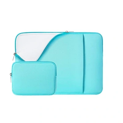 Immagine di RAINYEAR 14 Pollici Custodia Protettiva per Laptop PC Computer Tasca Sleeve Caso Morbide con Piccola Borsa Aggiuntiva,Compatibile 14&quot; Chromebook Ultrabook Notebook(Blu,Versione Aggiornata)