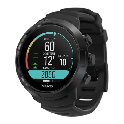 Immagine di SUUNTO Dive D5 Orologio Subacqueo Digitale, Display Colori, Impermeabile 100 m, Computer Subacquei con Funzioni di Sveglia, Cronometro, Meteo, Bussola, Durata della Batteria 12 Ore in Modalità Scuba