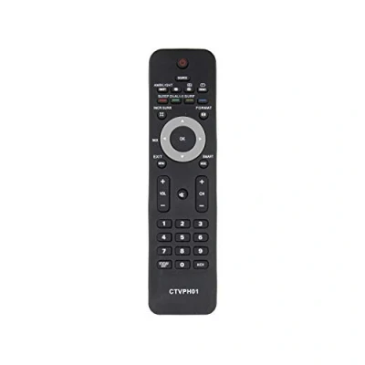 Immagine di Common TV ctvph01 Telecomando universale, compatibile con Philips) colore: nero