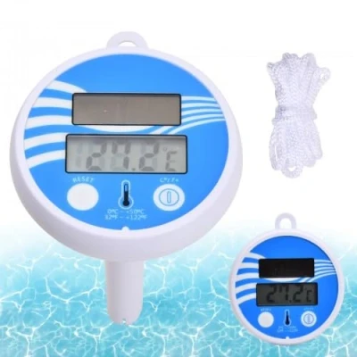 Immagine di Focenat 1 PCS Termometro Piscina, Piscina Galleggiante, Digitale, Temperatura Solare Digitale con Stringa, professionale, Facile da Leggere e termoresistente
