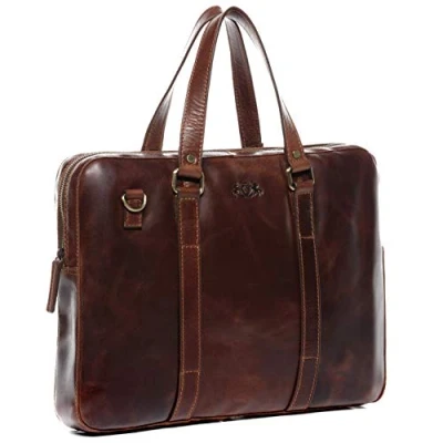 Immagine di SID &amp; VAIN Borsa porta PC, Taglia: One Size, Braun cognac