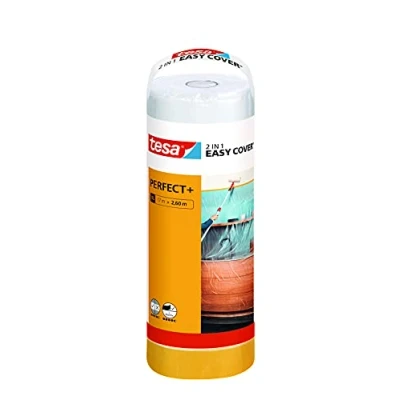 Immagine di tesa Easy Cover Perfect+ 56575 00000 00 Pellicola di protezione per superfici Giallo, Trasparente (L x L) 17 m 2.60 1 KIT