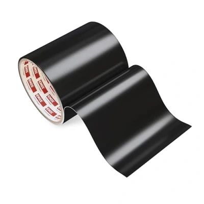 Immagine di EMOS nastro di riparazione per piscina, nero, 10 cm x 100 cm, adatto uso subacqueo, adesivo molto forte sigillare crepe e fori