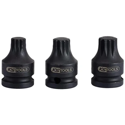 Immagine di KS TOOLS 515.1173 Chiave a bussola M16 12,5 (1/2&quot;)mm (pollici) Poligonale incassata, Multidentata esterna