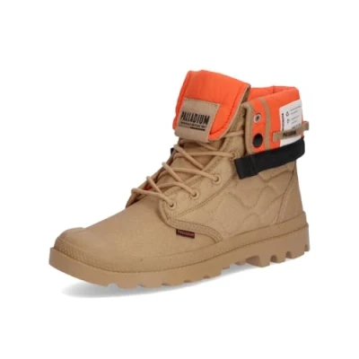Immagine di Palladium Baggy Requilted Unisex Stivaletti stringati, Taglia: 37, Caramel Tessuto