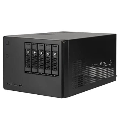 Immagine di SilverStone Technology CS351, chassis NAS ad alte prestazioni sostituibile a caldo SAS 12G/SATA 6G 5 alloggiamenti, SST CS351