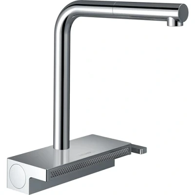 Immagine di hansgrohe Aquno Select M81 Miscelatore monocomando da cucina 250, bocca estraibile, 2 getti, sBox, cromo, 73830000