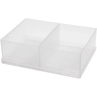 Immagine di raaco 80 2xBA6 1 Inserto per valigetta porta minuteria (L x A P) 220 69 160 mm Contenuto pz.