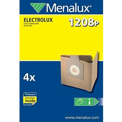 Immagine di Menalux 1208 P Sacchetti di carta per aspirapolvere Electrolux/Nilfisk, 4 pezzi