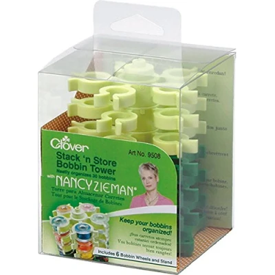 Immagine di Clover Stack n Store Bobina Tower, elastomero, Verde, 1