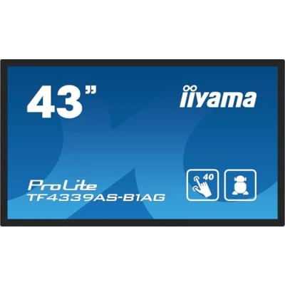 Immagine di Iiyama ProLite TF4339AS B1AG Display Digital Signage ERP: F (A G) 108 cm 42.5 pollici 3840 x 2160 Pixel 24/7